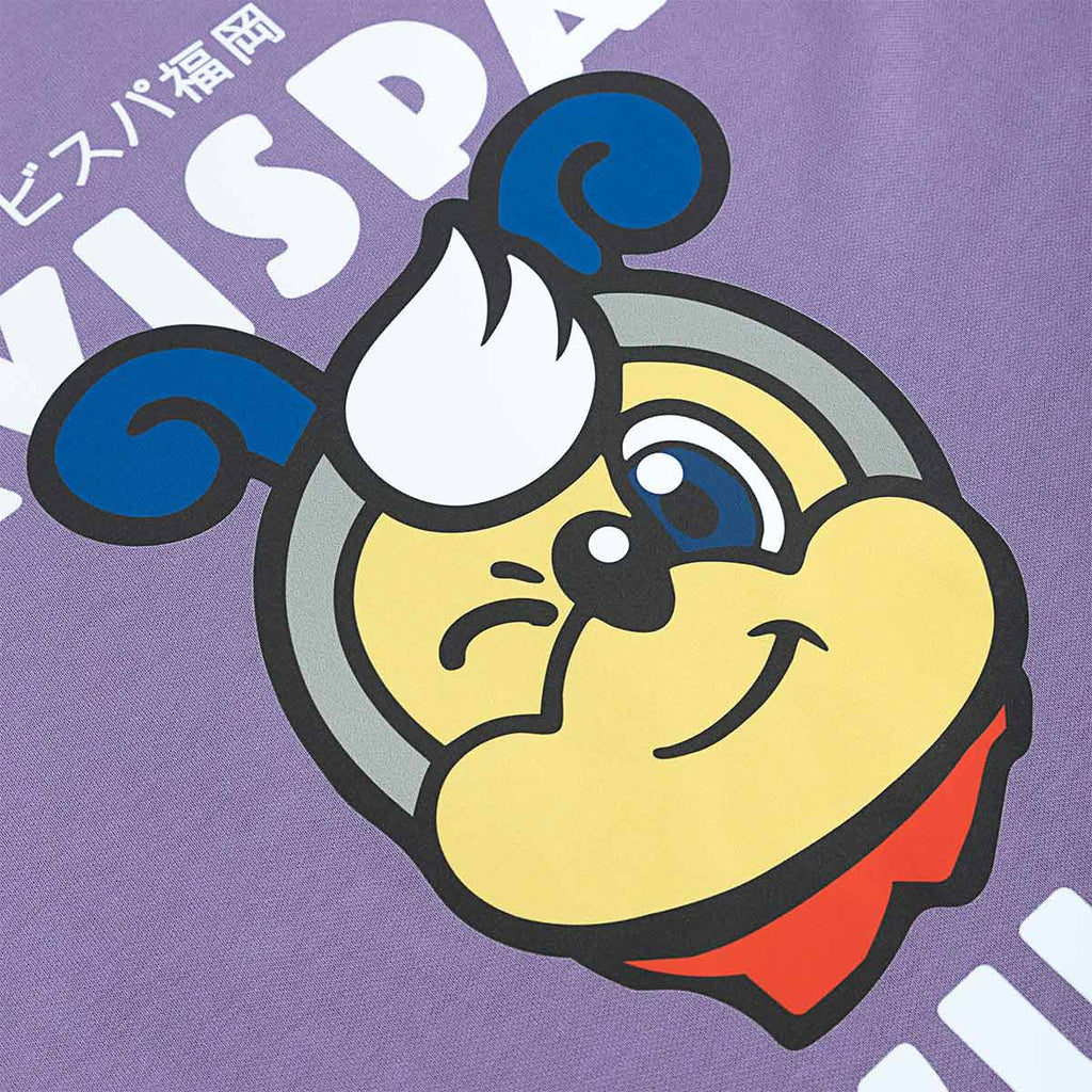 EGO SPORT X AVISPA FUKUOKA 2026 AVISPA MAN OVERSIZE TEE - PURPLE/WHITE