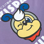 EGO SPORT X AVISPA FUKUOKA 2026 AVISPA MAN OVERSIZE TEE - PURPLE/WHITE