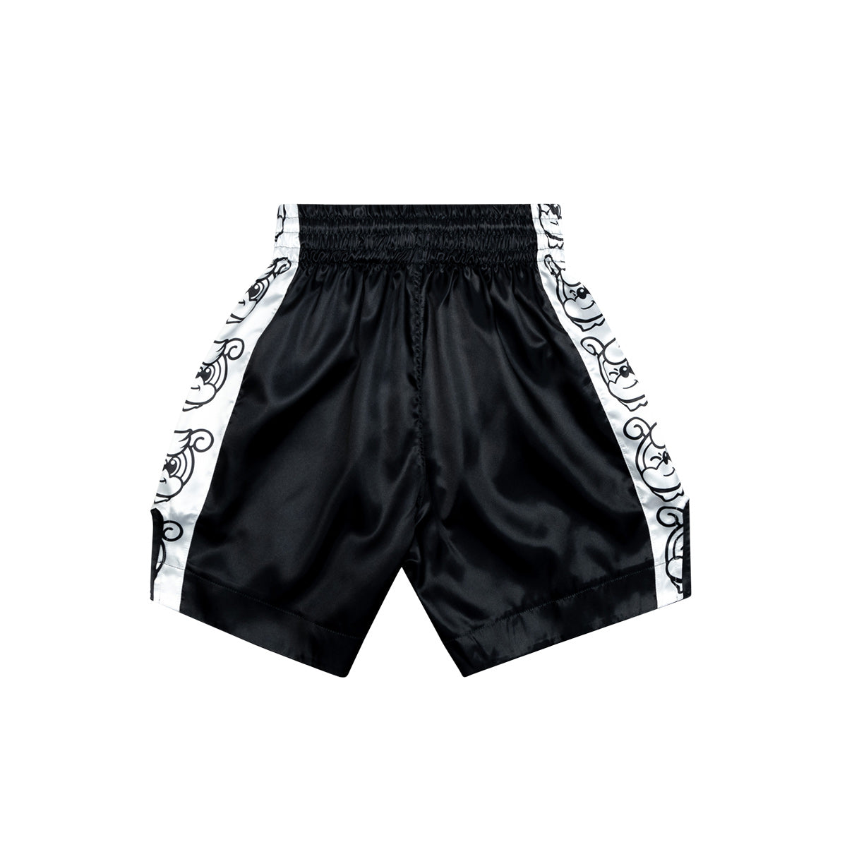 EGO SPORT X AVISPA FUKUOKA 2026 MUAYTHAI SHORTS - BLACK/WHITE