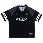 EGO SPORT X AVISPA FUKUOKA 2026 OVERSIZE JERSEY - BLACK/WHITE/BLACK