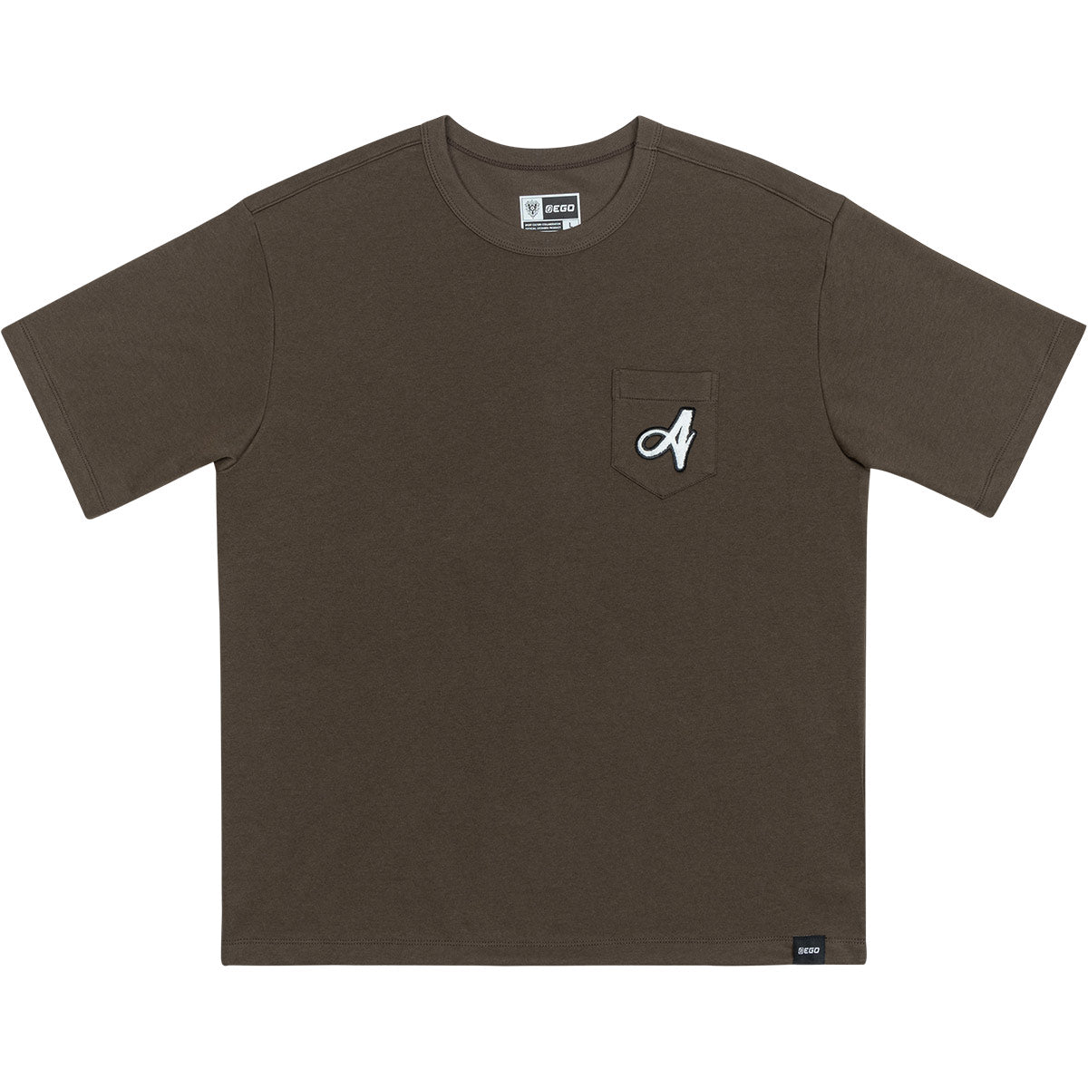 EGO SPORT X AVISPA FUKUOKA 2026 SAKURA OVERSIZE TEE - BROWN/PINK/WHITE