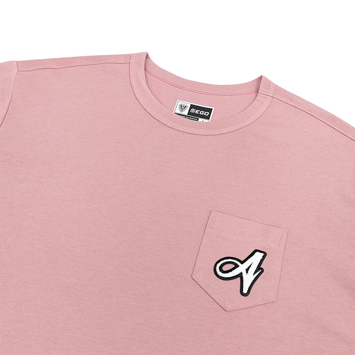 EGO SPORT X AVISPA FUKUOKA 2026 SAKURA OVERSIZE TEE - PINK/WHITE