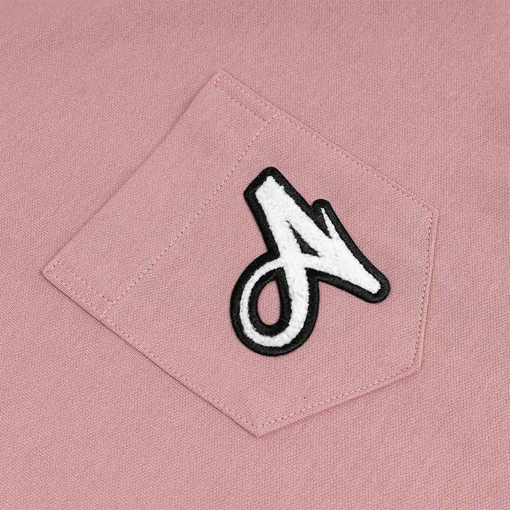 EGO SPORT X AVISPA FUKUOKA 2026 SAKURA OVERSIZE TEE - PINK/WHITE