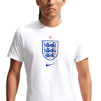 NIKE ENGLAND 2026 CHEST TEE - WHITE