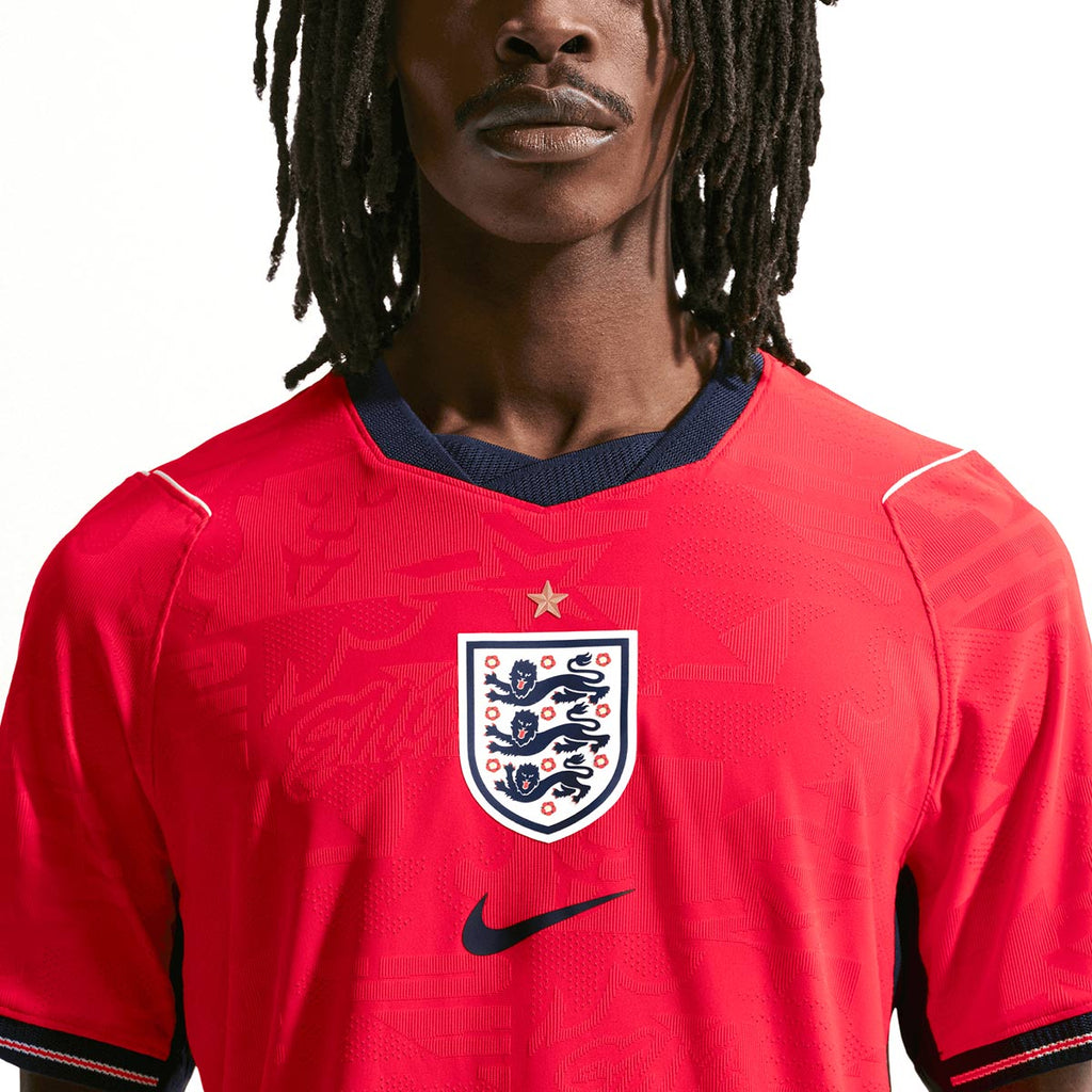 NIKE ENGLAND 2026 AWAY PLAYER JERSEY - SPEED RED/OBSIDIAN/WHITE/OBSIDIAN