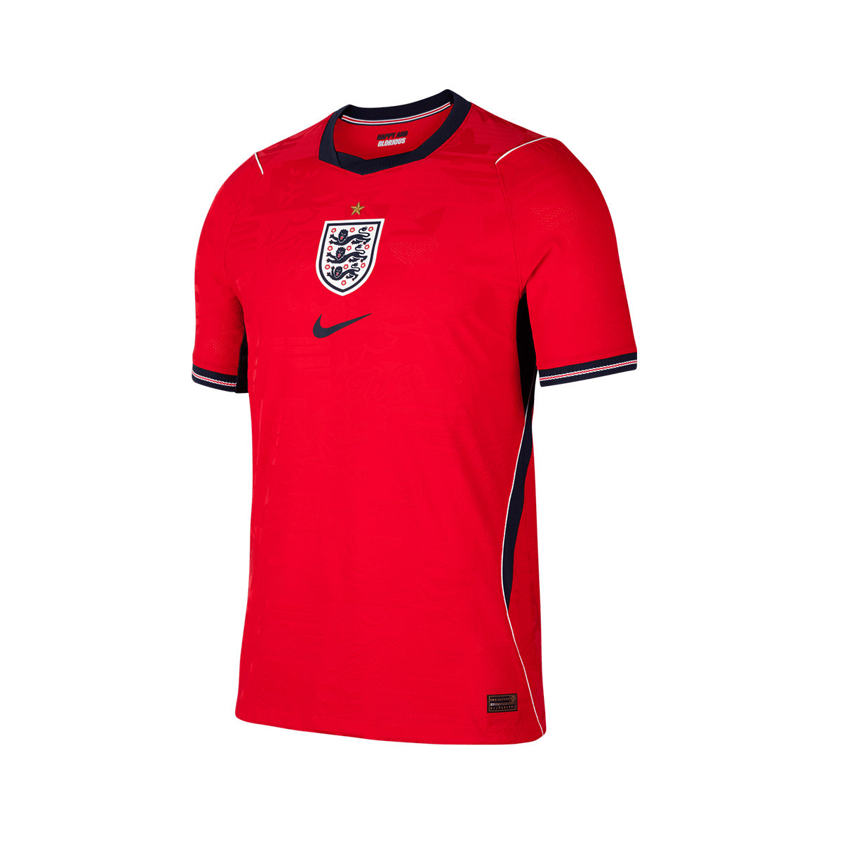 NIKE ENGLAND 2026 AWAY PLAYER JERSEY - SPEED RED/OBSIDIAN/WHITE/OBSIDIAN
