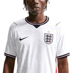 NIKE ENGLAND 2026 HOME PLAYER JERSEY - WHITE/SPEED RED/OBSIDIAN/OBSIDIAN