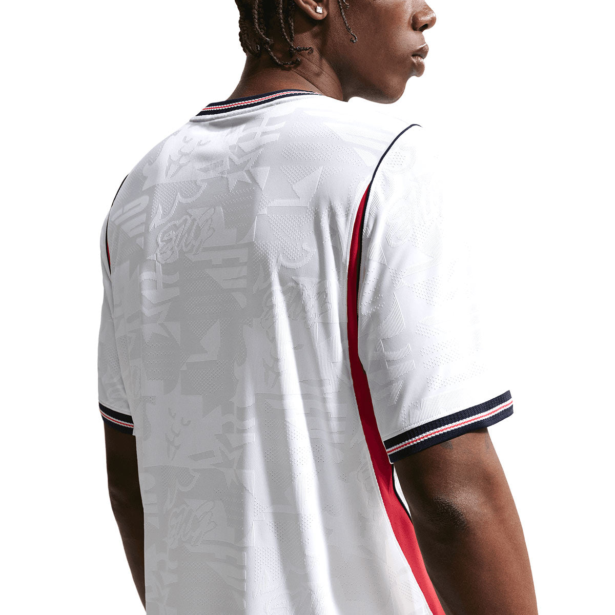 NIKE ENGLAND 2026 HOME PLAYER JERSEY - WHITE/SPEED RED/OBSIDIAN/OBSIDIAN
