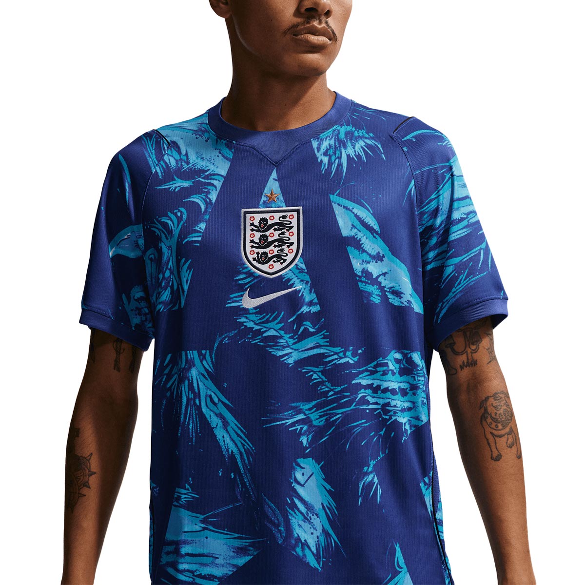 NIKE ENGLAND 2026 GOALKEEPER REPLICA JERSEY - ASTRONOMY BLUE/BLACK/WHITE