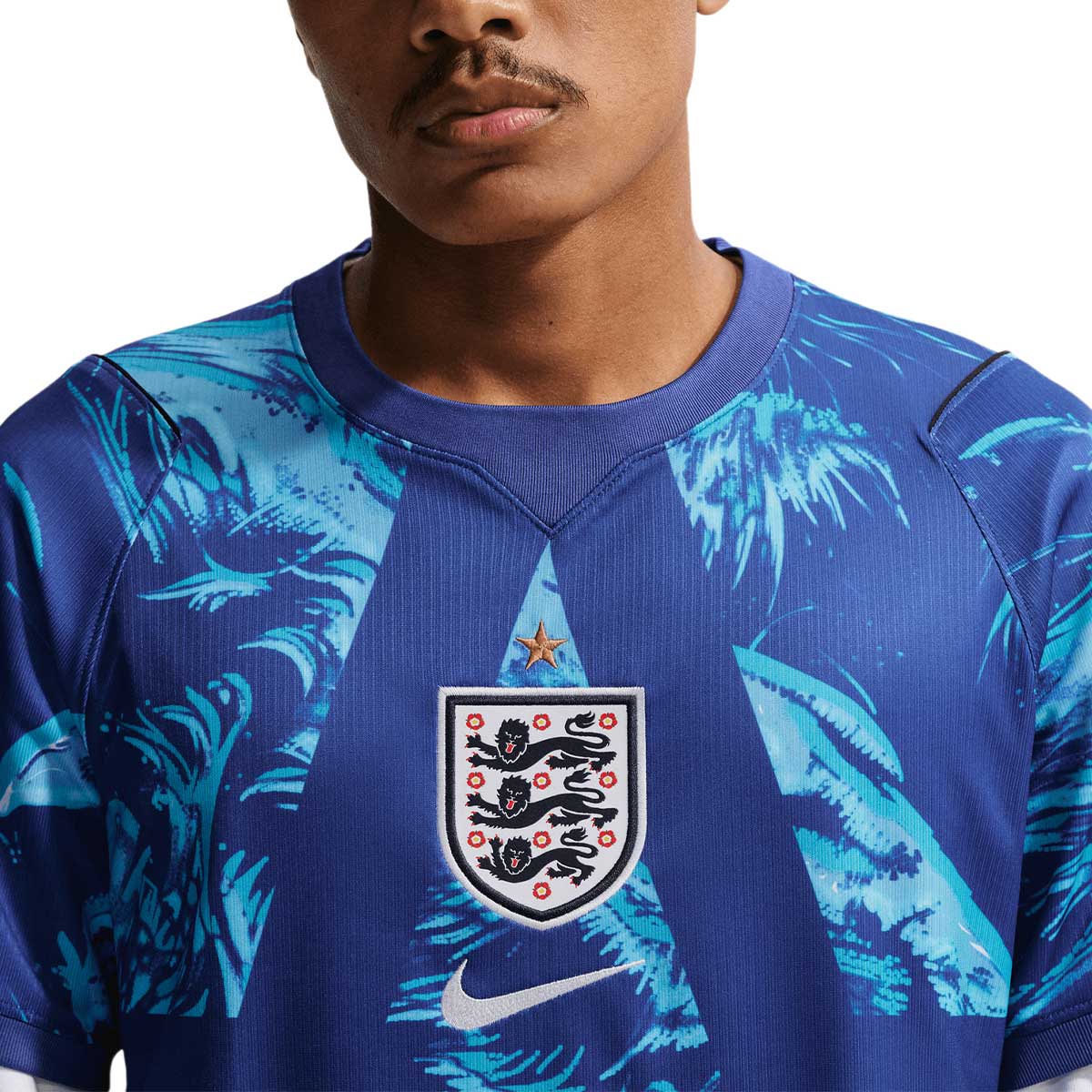 NIKE ENGLAND 2026 GOALKEEPER REPLICA JERSEY - ASTRONOMY BLUE/BLACK/WHITE