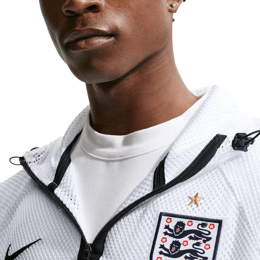 NIKE ENGLAND 2026 KMC NATIONAL ANTHEM JACKET - WHITE/BLACK/OBSIDIAN