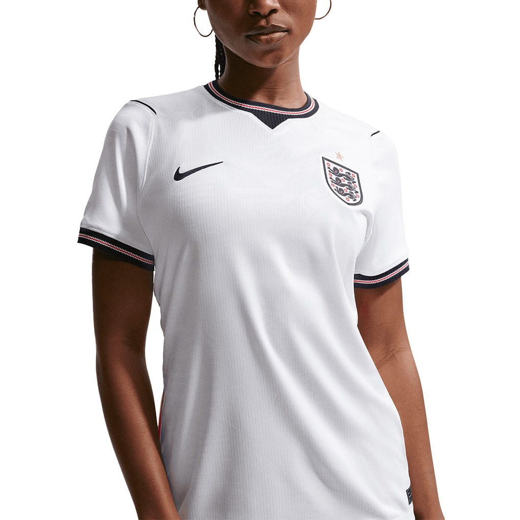 NIKE ENGLAND 2026 HOME REPLICA WOMEN JERSEY - WHITE/SPEED RED/OBSIDIAN/OBSIDIAN