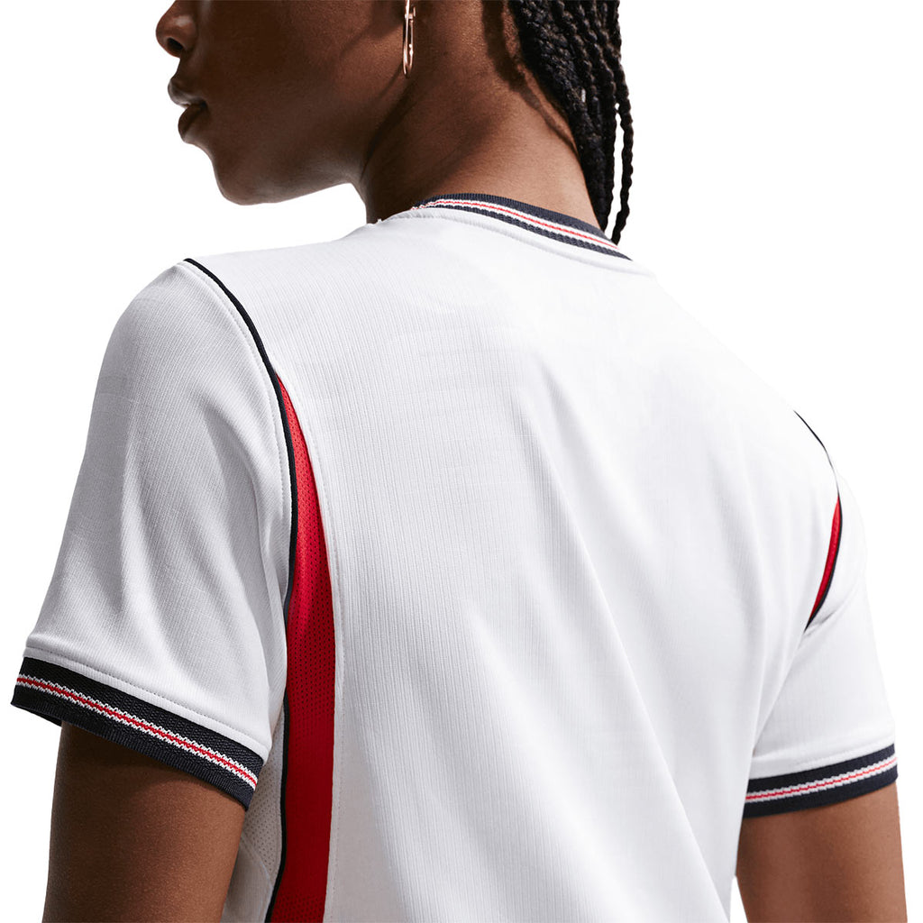 NIKE ENGLAND 2026 HOME REPLICA WOMEN JERSEY - WHITE/SPEED RED/OBSIDIAN/OBSIDIAN