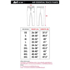 ARI ESSENTIAL TRACK PANTS - NAVY/NAVY/WHITE