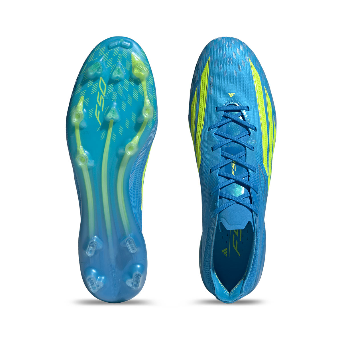 ADIDAS F50 ELITE FG - LUCID BLUE/TEAM SOLAR YELLOW/LUCID AQUAMARINE