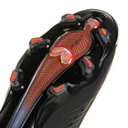 ADIDAS F50 HYPERFAST LEATHER TECH ELITE FG - ZERO MET/CORE BLACK/SOLAR ORANGE
