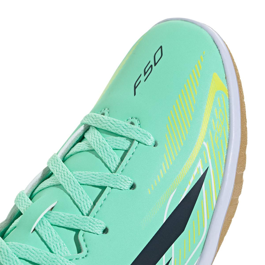 ADIDAS F50 HYPERFAST CLUB IN J - PULSE MINT/NIGHT NAVY/SOLAR LEMON
