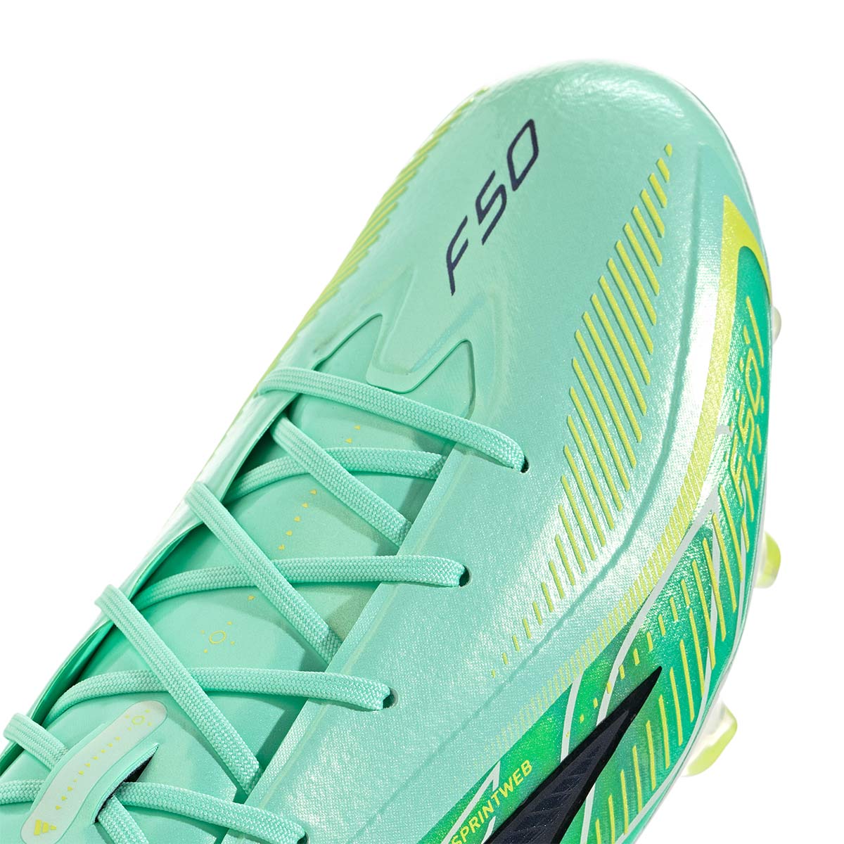 ADIDAS F50 HYPERFAST ELITE AG - PULSE MINT/CORE BLACK/SOLAR LEMON