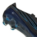 ADIDAS F50 HYPERFAST ELITE FG - CORE BLACK/CORE BLACK/LUCID RAY BLUE