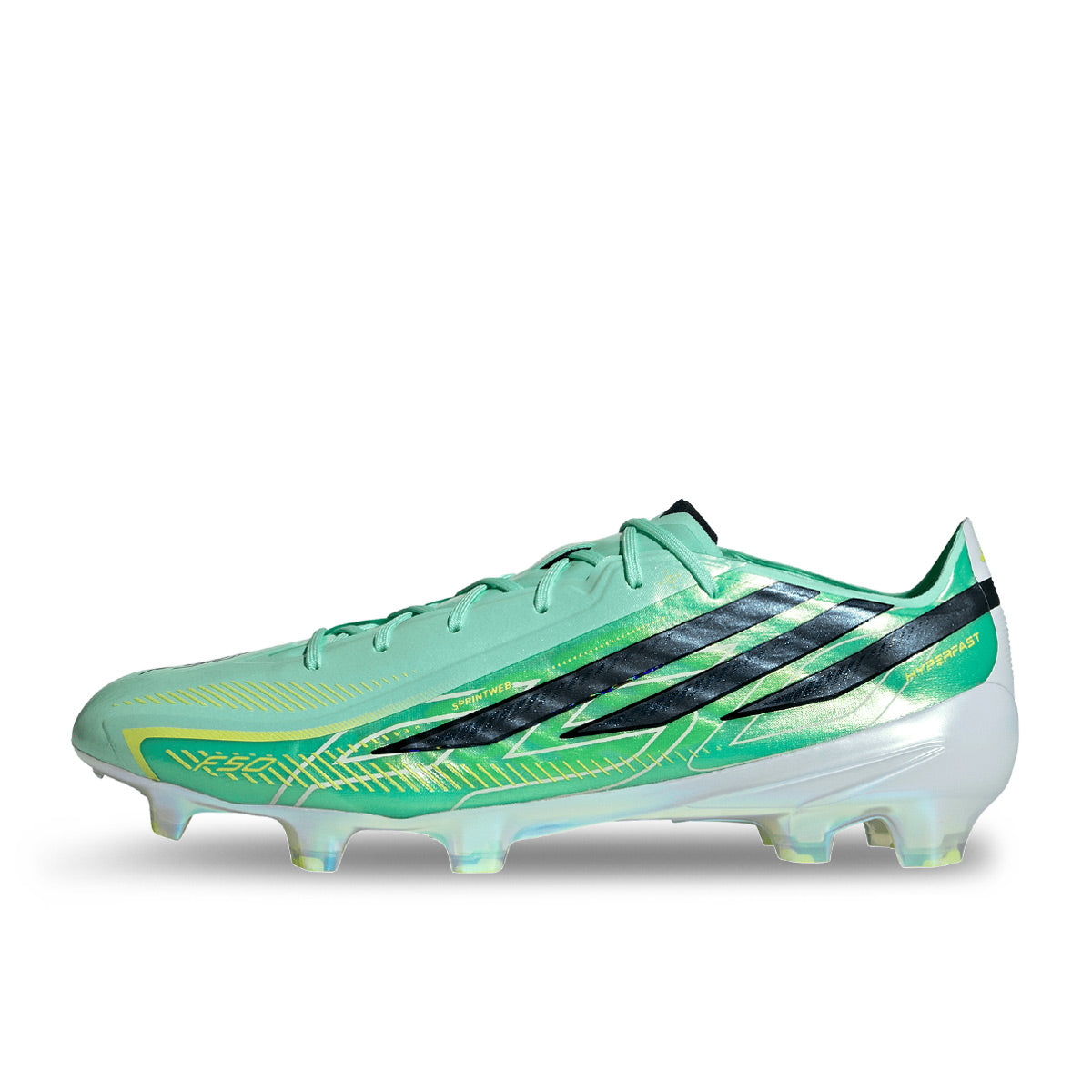 ADIDAS F50 HYPERFAST ELITE FG - PULSE MINT/CORE BLACK/SOLAR LEMON
