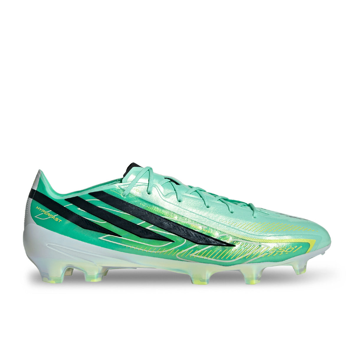 ADIDAS F50 HYPERFAST ELITE FG - PULSE MINT/CORE BLACK/SOLAR LEMON