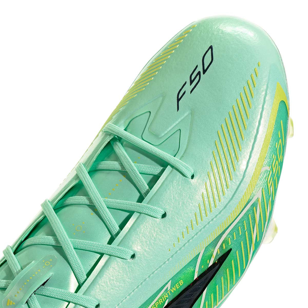 ADIDAS F50 HYPERFAST ELITE FG - PULSE MINT/CORE BLACK/SOLAR LEMON