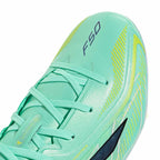 ADIDAS F50 HYPERFAST ELITE FG J - PULSE MINT/CORE BLACK/SOLAR LEMON