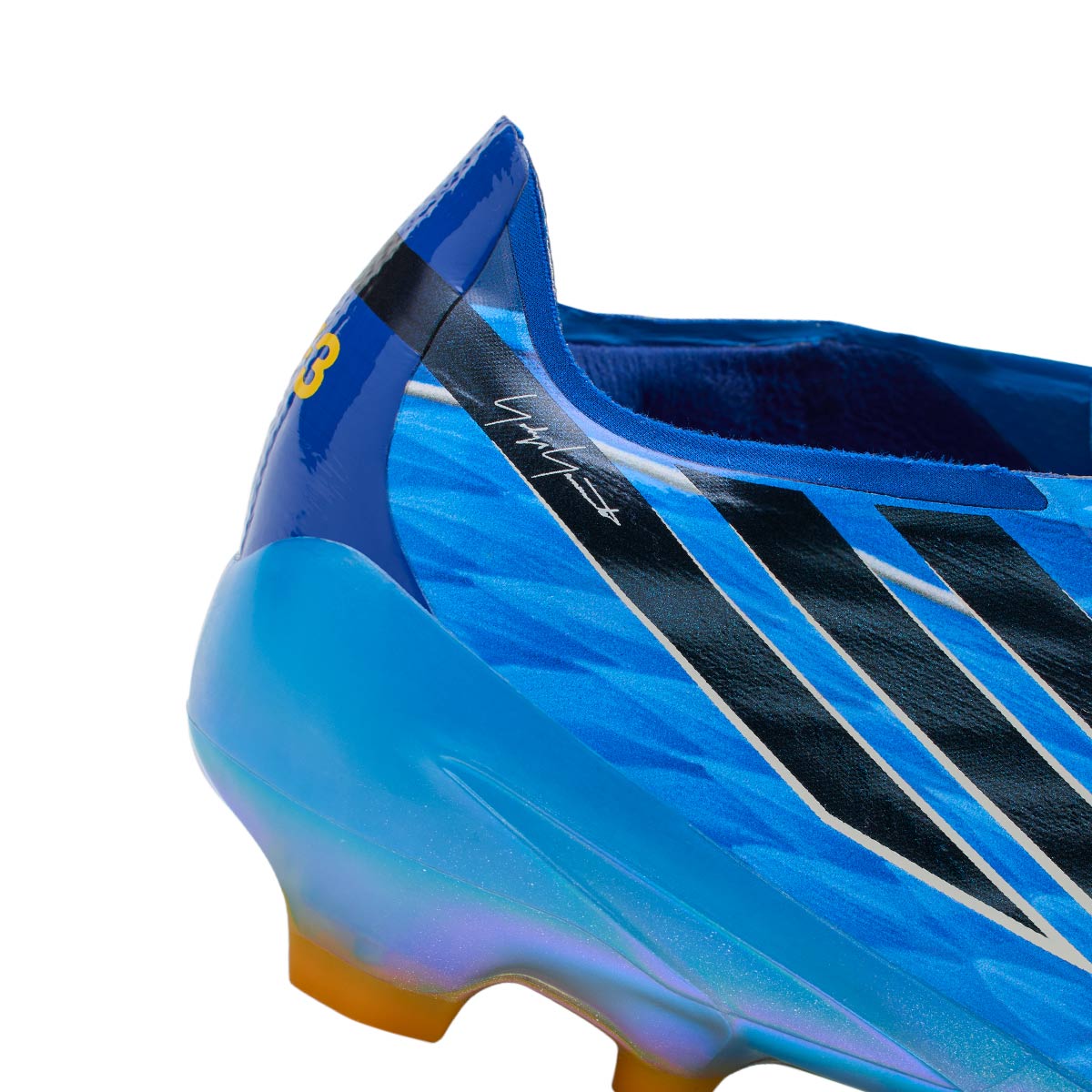 ADIDAS F50 HYPERFAST Y3 ELITE FG J - LUCID RAY BLUE/CORE BLACK/COLLEGIATE ROYAL