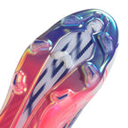 ADIDAS F50 HYPERFAST ELITE LACELESS FG - FTWR WHITE/SOLAR PURPLE/SOLAR TURBO