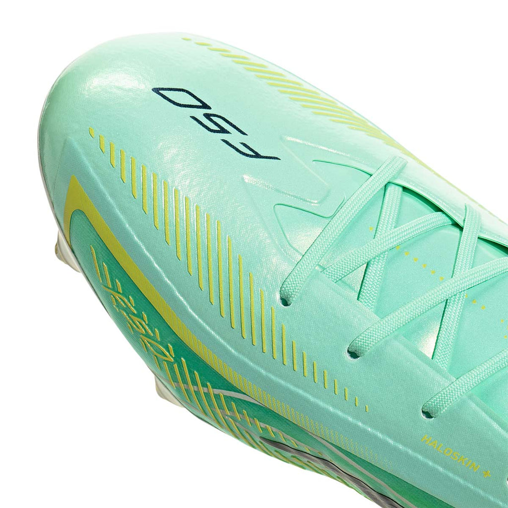 ADIDAS F50 HYPERFAST ELITE SG - PULSE MINT/CORE BLACK/SOLAR LEMON