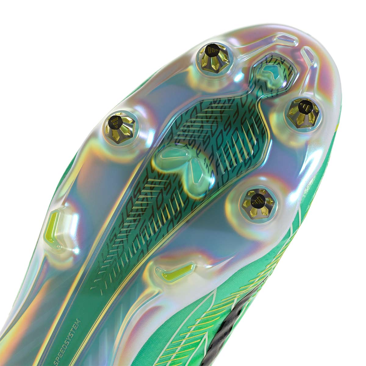 ADIDAS F50 HYPERFAST ELITE SG - PULSE MINT/CORE BLACK/SOLAR LEMON
