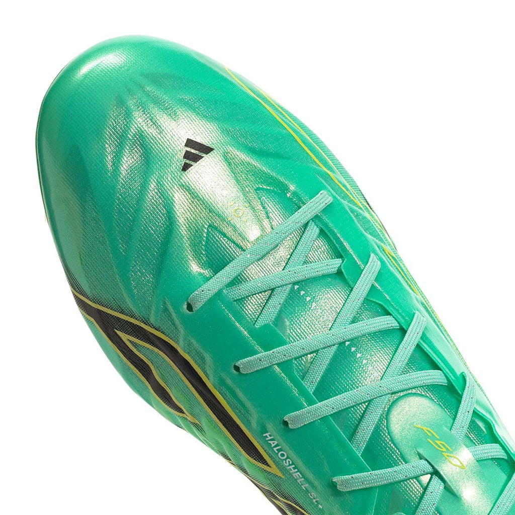 ADIDAS F50 HYPERFAST EVO FG - PULSE MINT/CORE BLACK/SOLAR LEMON