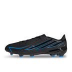 ADIDAS F50 HYPERFAST LEAGUE FG - CORE BLACK/CORE BLACK/LUCID RAY BLUE