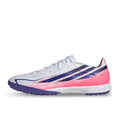 ADIDAS F50 HYPERFAST LEAGUE TF - FTWR WHITE/SOLAR PURPLE/SOLAR TURBO