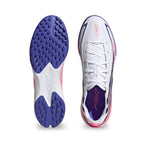ADIDAS F50 HYPERFAST LEAGUE TF - FTWR WHITE/SOLAR PURPLE/SOLAR TURBO