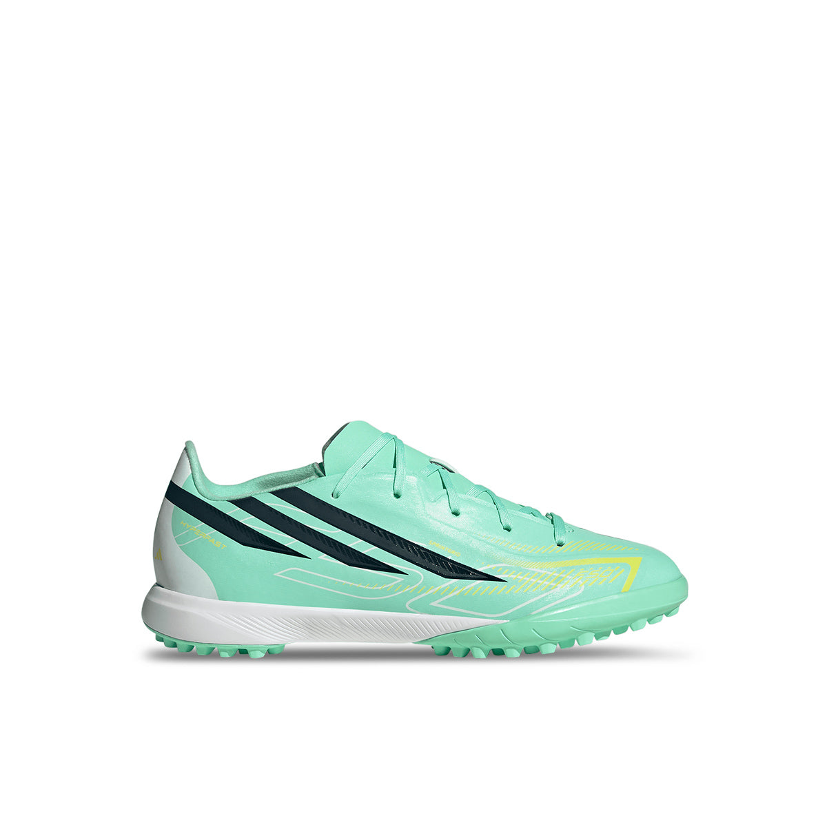 ADIDAS F50 HYPERFAST LEAGUE TF J - PULSE MINT/NIGHT NAVY/SOLAR LEMON