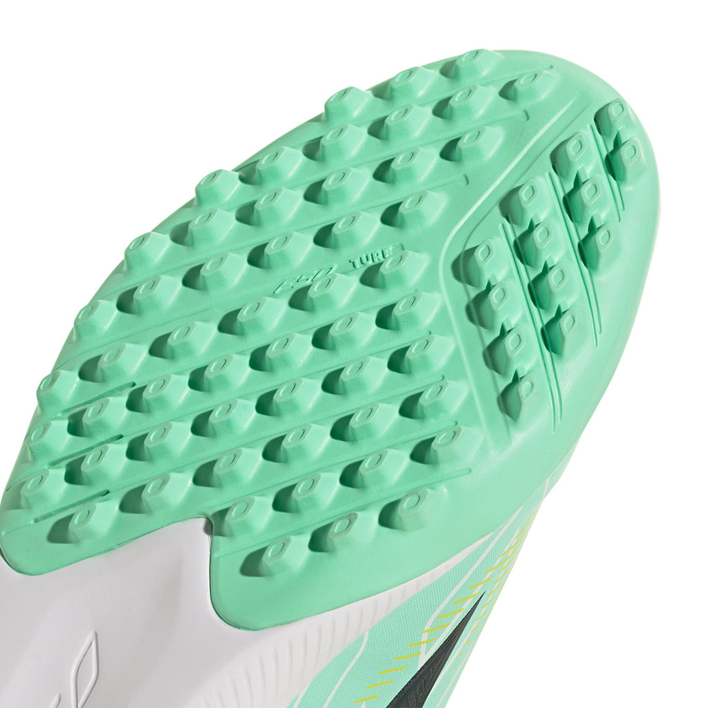 ADIDAS F50 HYPERFAST LEAGUE TF J - PULSE MINT/NIGHT NAVY/SOLAR LEMON