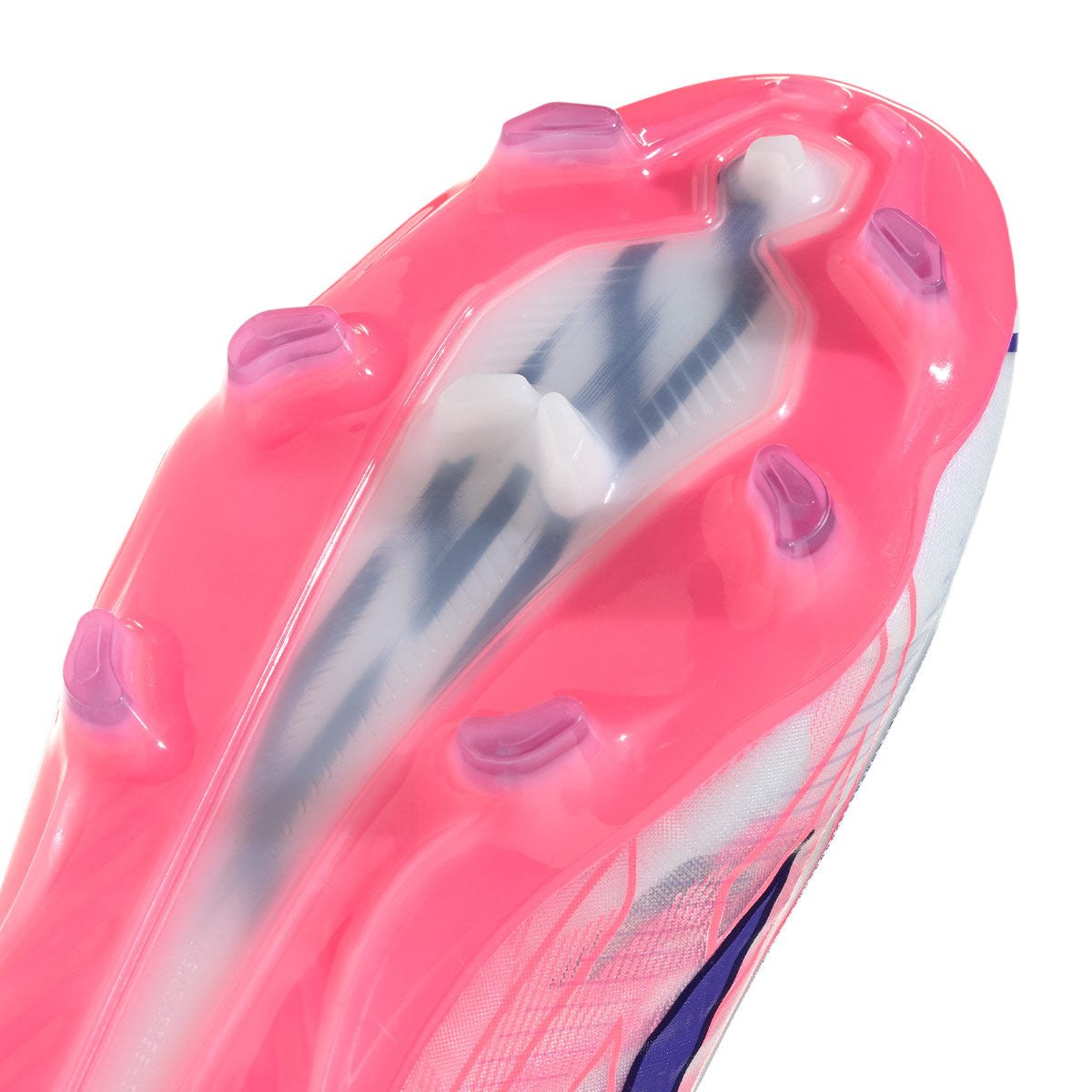 ADIDAS F50 HYPERFAST PRO FG - FTWR WHITE/SOLAR PURPLE/SOLAR TURBO