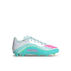 ADIDAS F50 MESSI LEAGUE FG/MG J - FTWR WHITE/LUCID PINK/FLASH AQUA