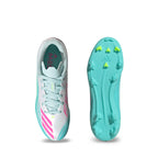 ADIDAS F50 MESSI LEAGUE FG/MG J - FTWR WHITE/LUCID PINK/FLASH AQUA