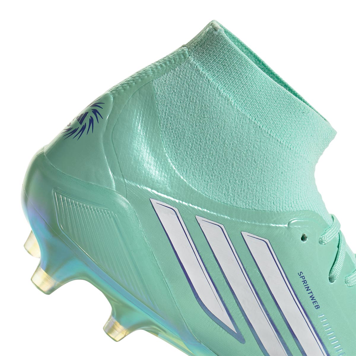 ADIDAS F50 SPARKFUSION ELITE FG/AG - CLEAR MINT/FTWR WHITE/SOLAR PURPLE