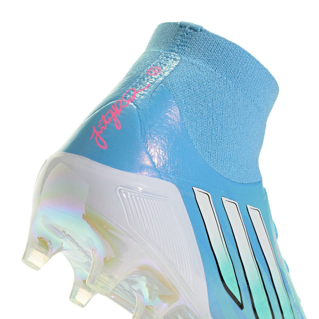 ADIDAS F50 TRINITY SPARKFUSION ELITE FG/AG - SEMI BLUE BURST/FTWR WHITE/LUCID PINK