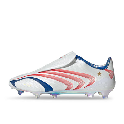 ADIDAS F50 TUNIT ELITE FG - FTWR WHITE/VIVID RED/TEAM ROYAL BLUE