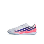 ADIDAS F50 HYPERFAST CLUB IN J - FTWR WHITE/SOLAR PURPLE/SOLAR TURBO