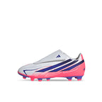 ADIDAS F50 HYPERFAST CLUB VEL FG/MG J - FTWR WHITE/SOLAR PURPLE/SOLAR TURBO