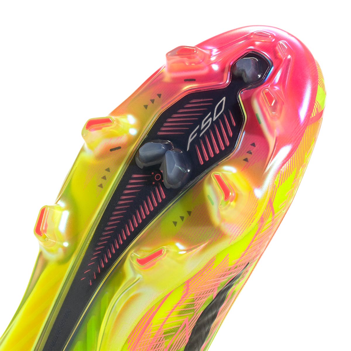 ADIDAS F50 HYPERFAST ELITE FG - TEAM SOLAR YELLOW/CORE BLACK/SOLAR TURBO