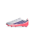 ADIDAS F50 HYPERFAST ELITE FG J - FTWR WHITE/SOLAR PURPLE/SOLAR TURBO