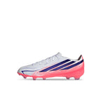 ADIDAS F50 HYPERFAST ELITE FG J - FTWR WHITE/SOLAR PURPLE/SOLAR TURBO
