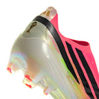 ADIDAS F50 HYPERFAST ELITE LACELESS FG - SOLAR TURBO/CORE BLACK/GOLD MET