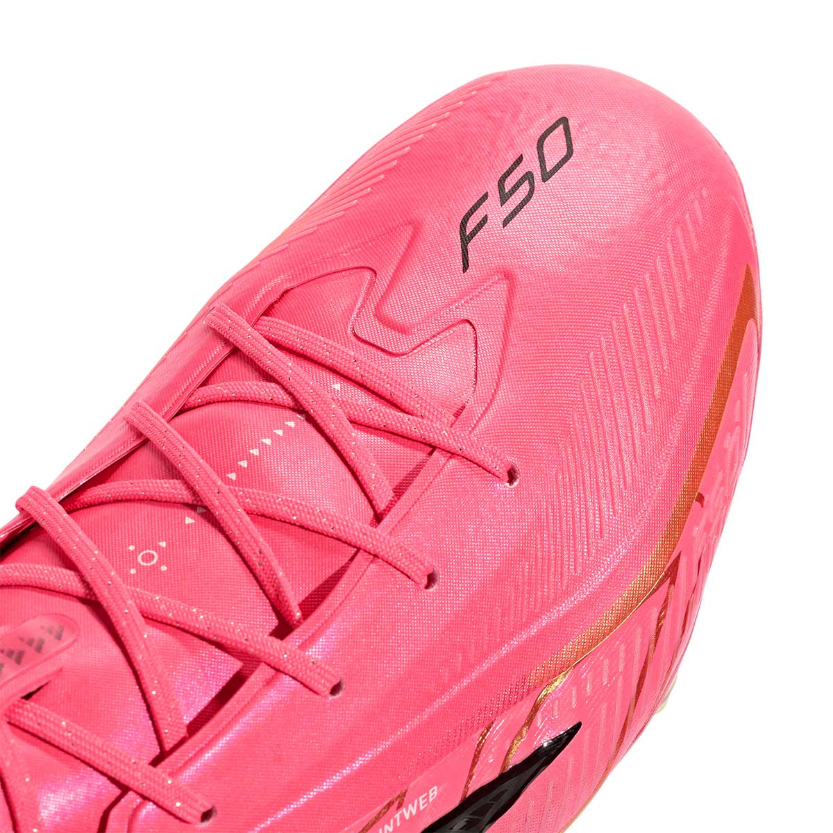 ADIDAS F50 HYPERFAST ELITE SG - SOLAR TURBO/CORE BLACK/GOLD MET
